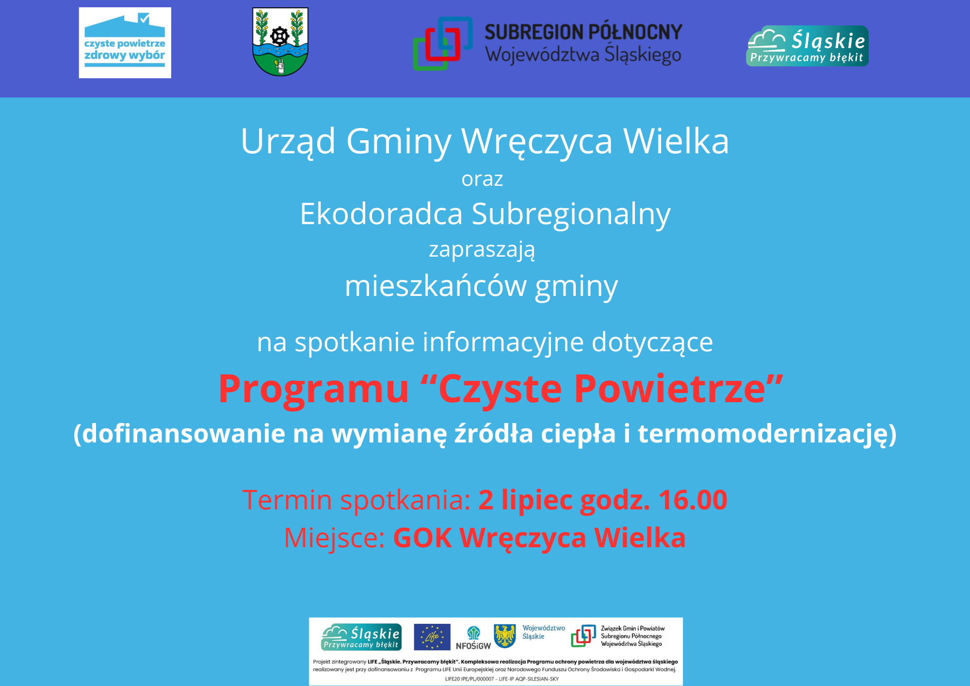 plakat informujący o wydarzeniu 