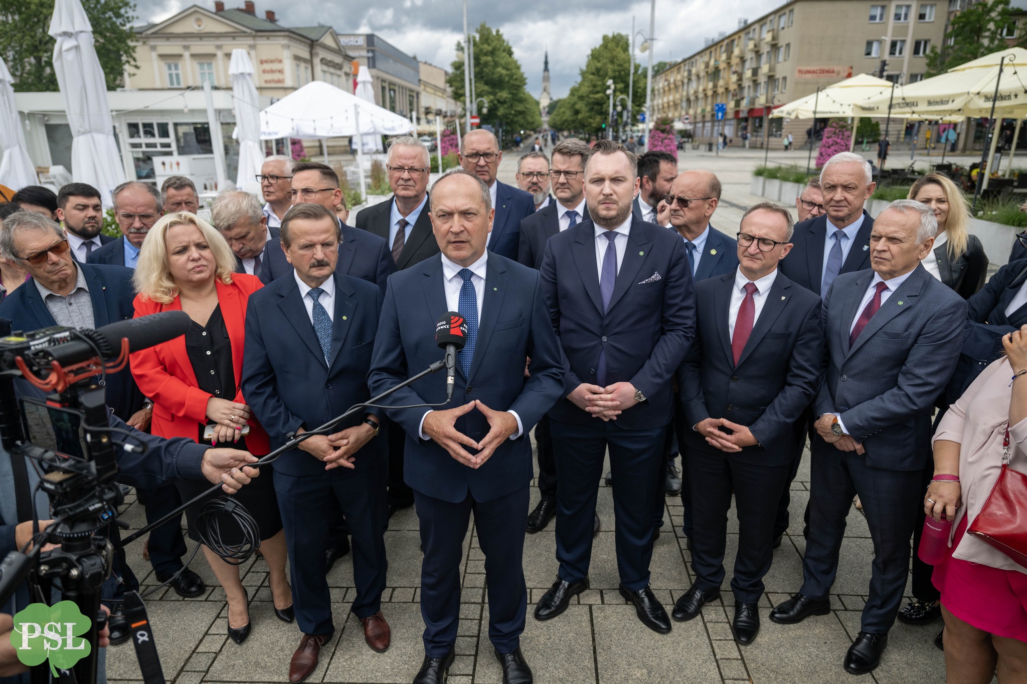 konferencja prasowa podczas wydarzenia 